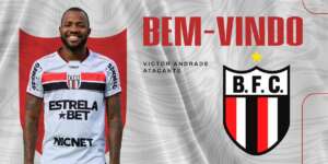 Botafogo-SP confirma chegada de ex-atacante do Santos para a Série B
