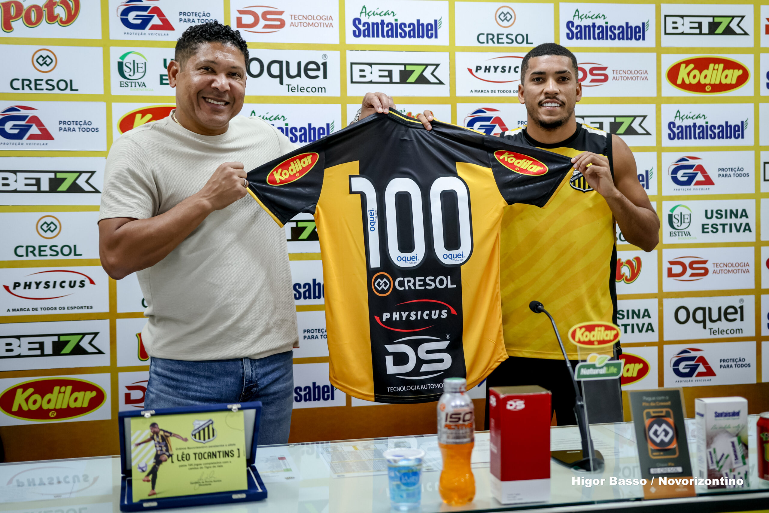 Atacante completa marca de 100 jogos pelo Novorizontino e quer acesso na Série B