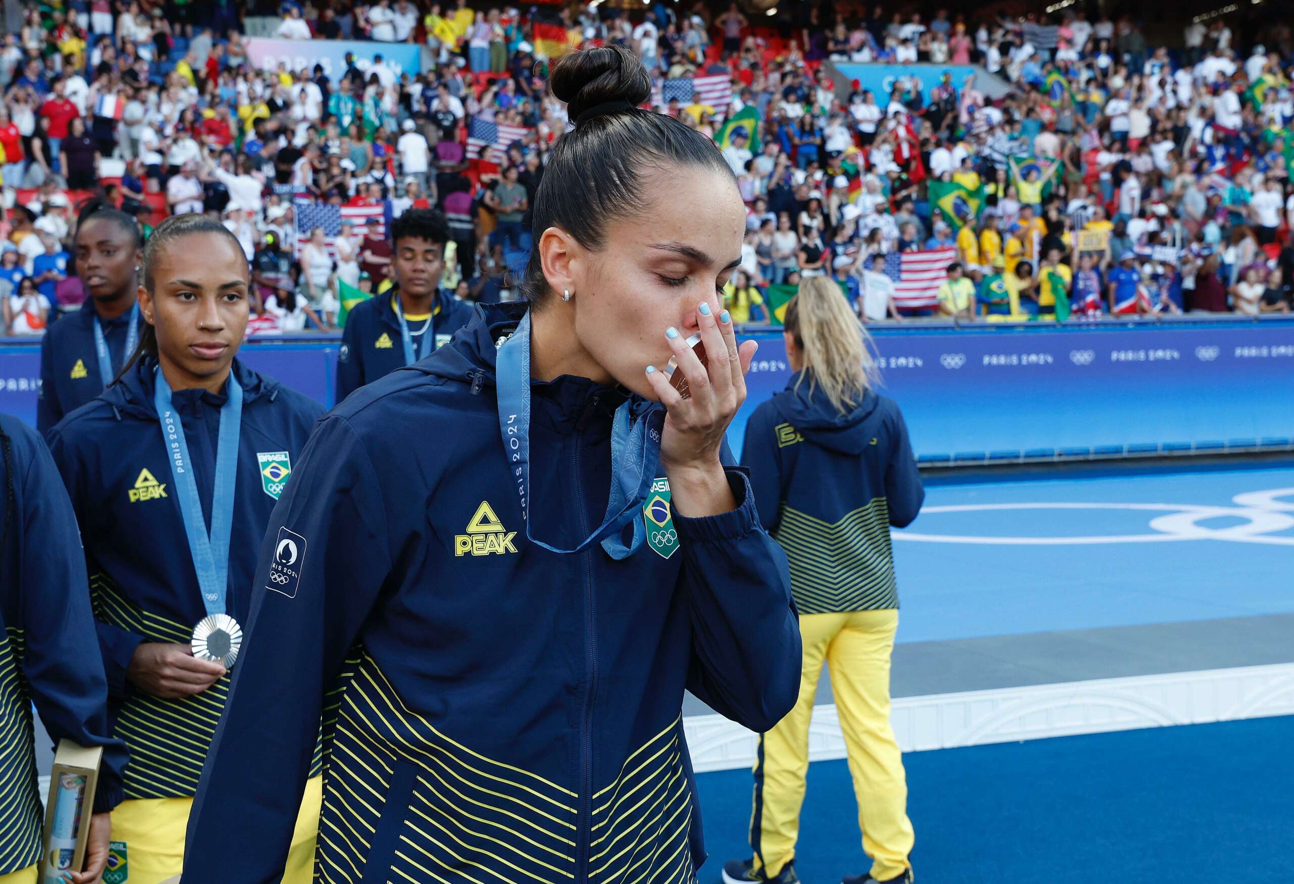 Portilho valoriza a prata da seleção feminina: ‘Esse grupo ainda vai conquistar coisas grandes’