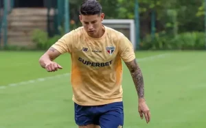 Lucas revela entrave de James Rodríguez com São Paulo: 'Problemas com a diretoria'