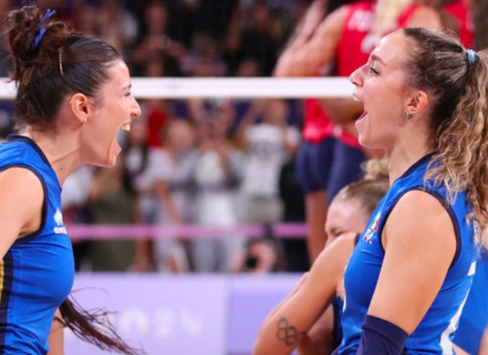 Itália supera EUA e conquista inédito ouro no vôlei feminino