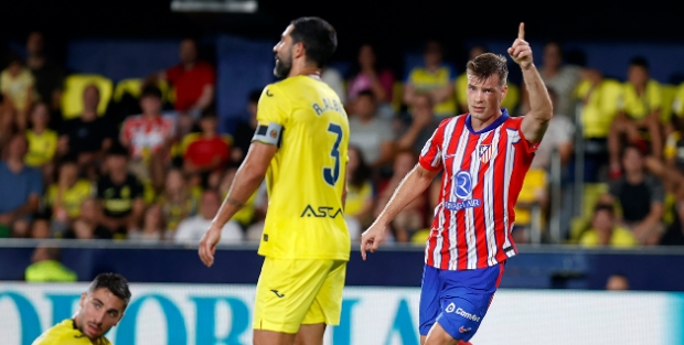 Atlético de Madrid empata com o Villareal