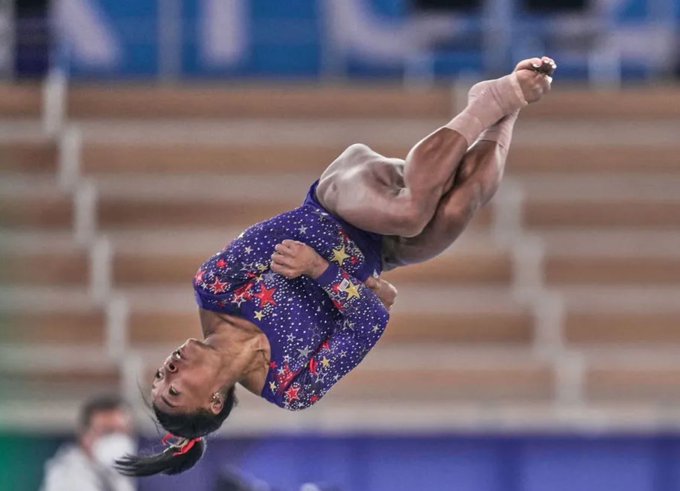 Simone Biles revela carinho por rebeca andrade