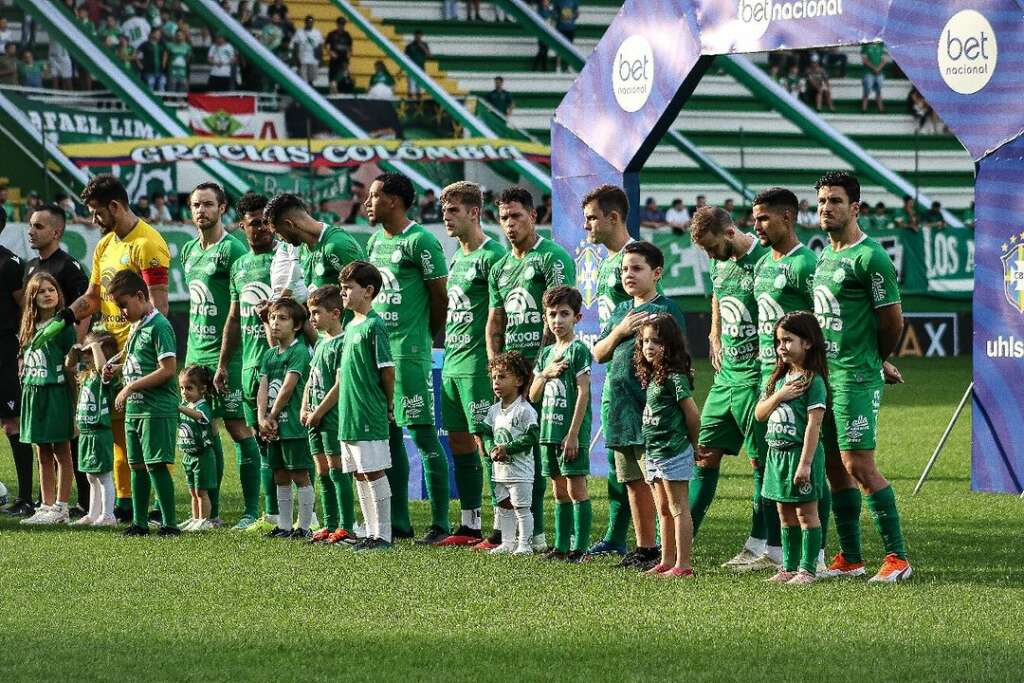 Atacante dedica gol para filha em empate da Chapecoense na Série B: "É o meu milagre" (Foto: Divulgação/Chapecoense)