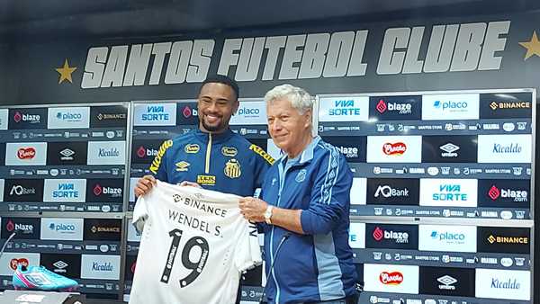 Santos apresenta Wendel Silva para aumentar força ofensiva na Série B