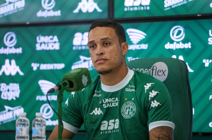 Lohan, do Guarani. Foto: Raphael Silvestre / Guarani FC