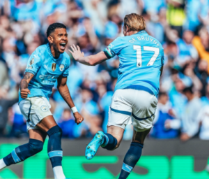 INGLÊS: Manchester City leva susto, mas Haaland marca 3 e time goleia o novato Ipswich