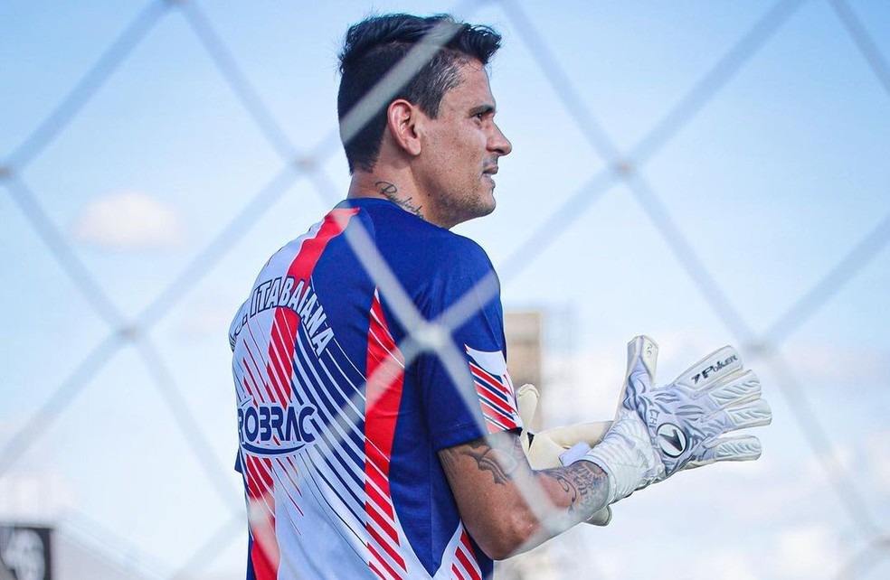 Série D: "Vai ser uma guerra", afirma goleiro do Itabaiana-SE sobre jogo contra o Treze-PB (Foto: Arthur Aragão/AOI)