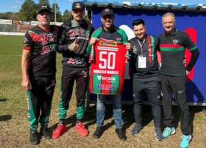 Copa Paulista: Técnico do Taquaritinga completa 50 jogos e é homenageado