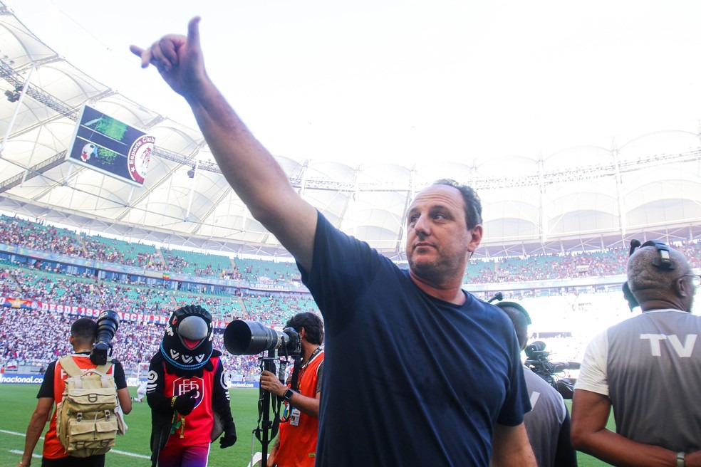 Rogério Ceni faz balanço sobre primeiro ano no comando do Bahia (Foto: Tiago Caldas / EC Bahia)