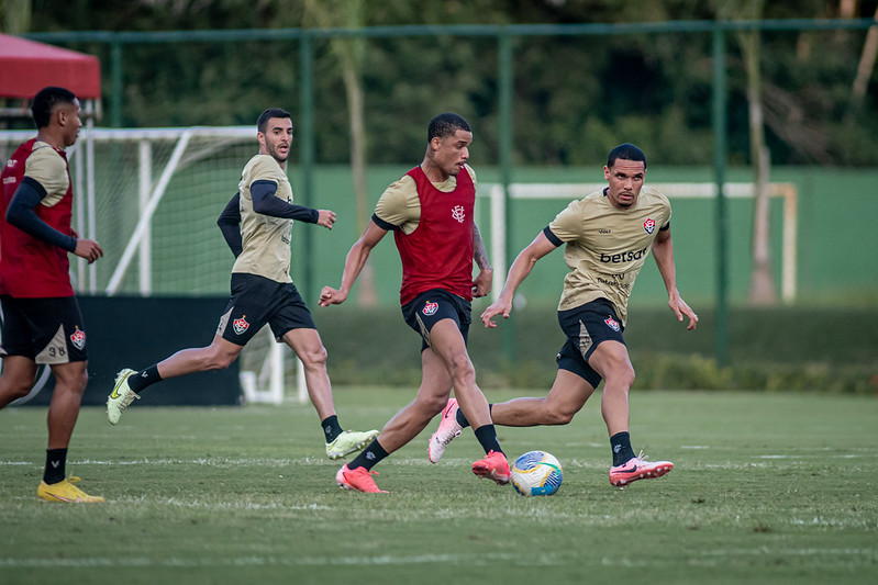 Após nova derrota, elenco do Vitória terá dois dias de folga (Foto: Victor Ferreira/EC Vitória)