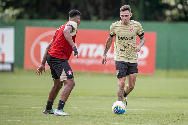 Vitória empata jogo-treino contra time sub-23 e preocupa torcida (Foto: Victor Ferreira/EC Vitória)