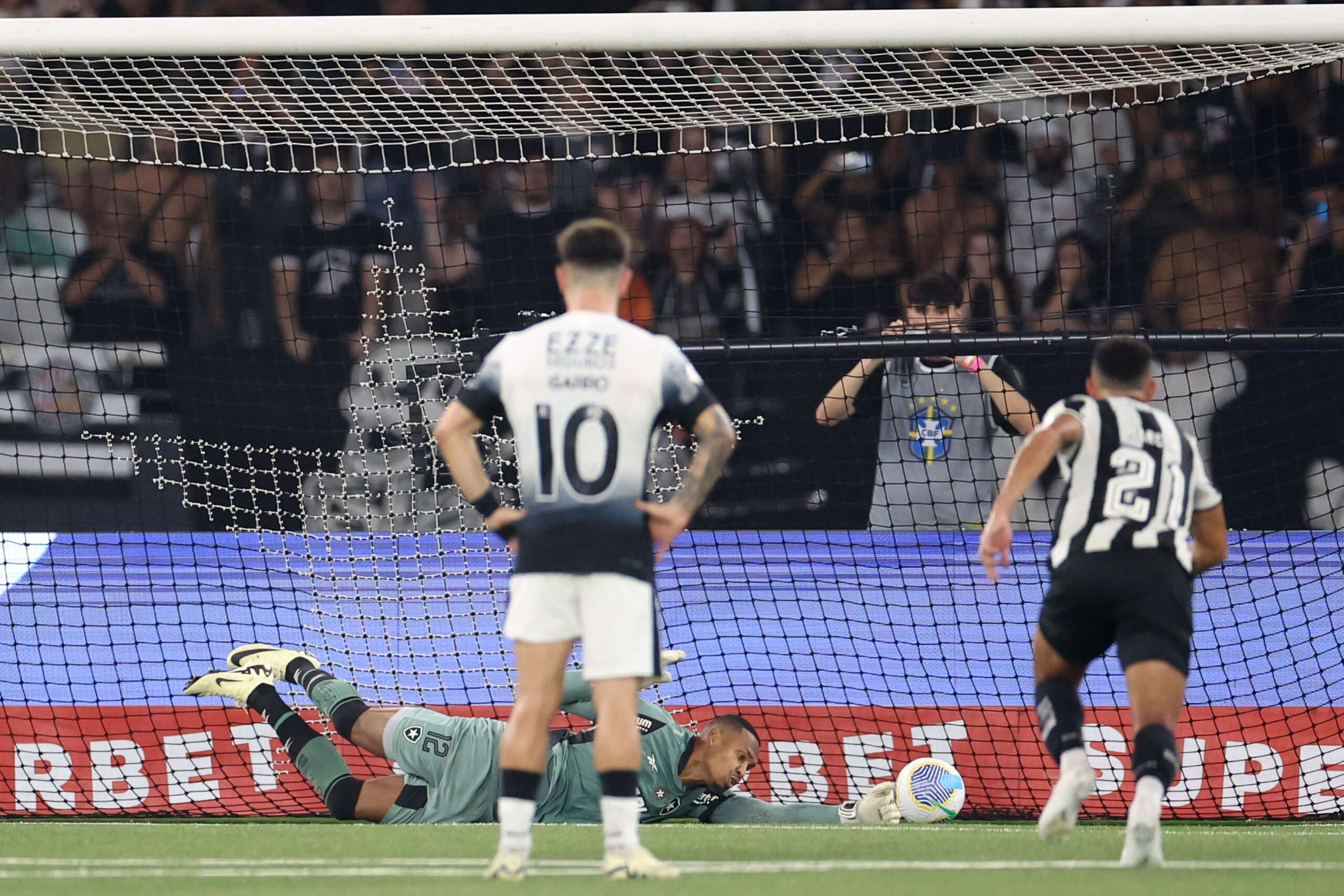 Corinthians perdeu um pênalti na partida