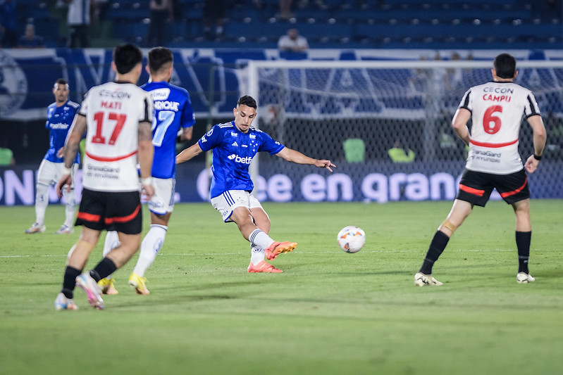 Cruzeiro x Libertad - Vale vaga na semifinal da Sul-Americana (Foto: Gustavo Aleixo/Cruzeiro)