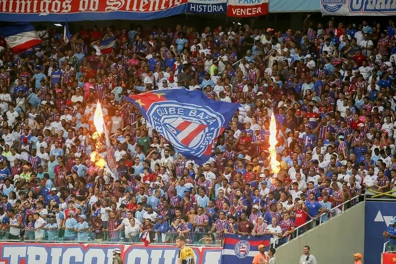 Bahia vai bater marca de 1 milhão de pagantes em 2024 contra o Criciúma (Foto: Tiago Caldas / EC Bahia)