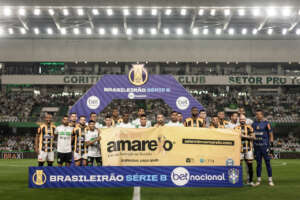Série B: Coritiba promove ações sobre o Setembro Amarelo