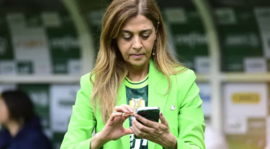 Leila se lança para reeleição no Palmeiras e diz que suas empresas deixarão o clube