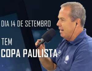 Com narração de Evaldo Prado, Record transmite jogo das quartas de final da Copa Paulista