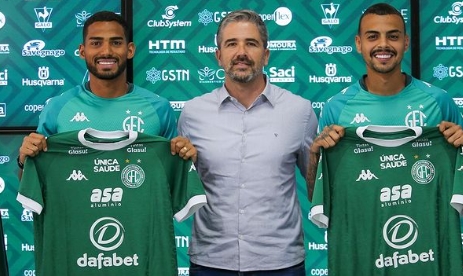 Emerson e Pierre são apresentados no Guarani