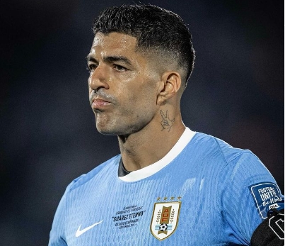 Suárez se despede da seleção de Uruguai