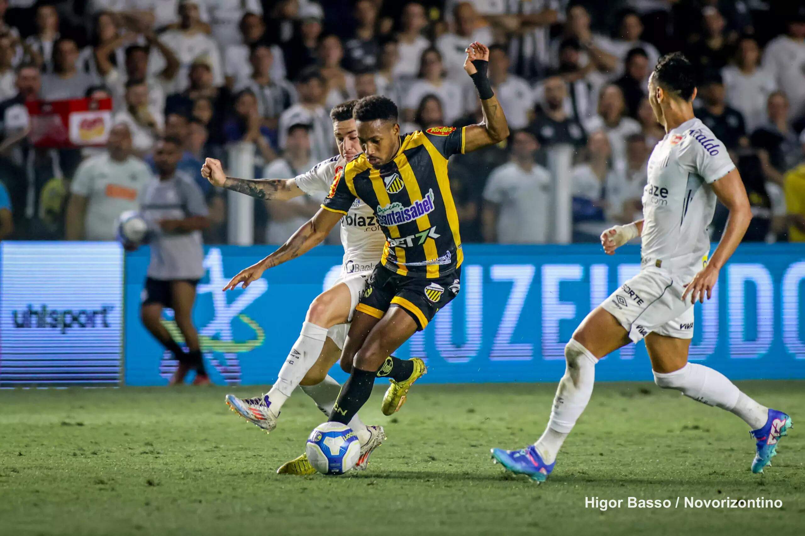 Novorizontino divulga bastidores de empate contra o Santos