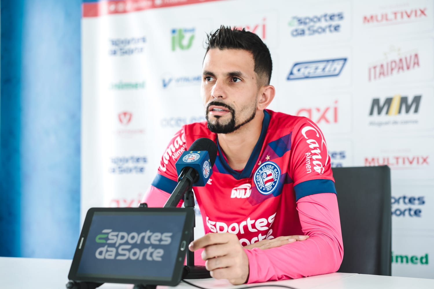 Goleiro do Bahia reforça desejo por Libertadores e pede reflexão após sofrer goleada (Foto: Letícia Martins / E.C Bahia)