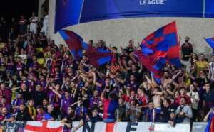 Liga dos Campeões: Barcelona é punido por faixa de cunho nazista da torcida