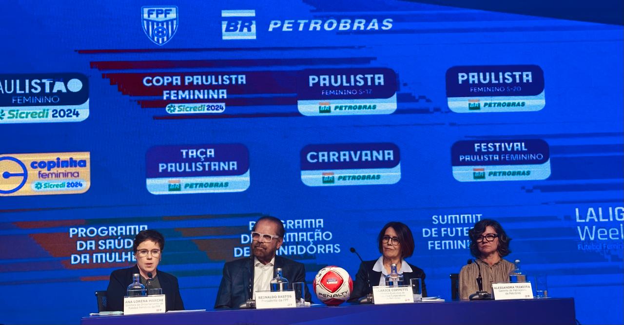 Petrobras espera que parceria com FPF reflita diretamente na seleção feminina