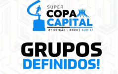 Definidos os grupos da II Super Copa Capital Sub-17