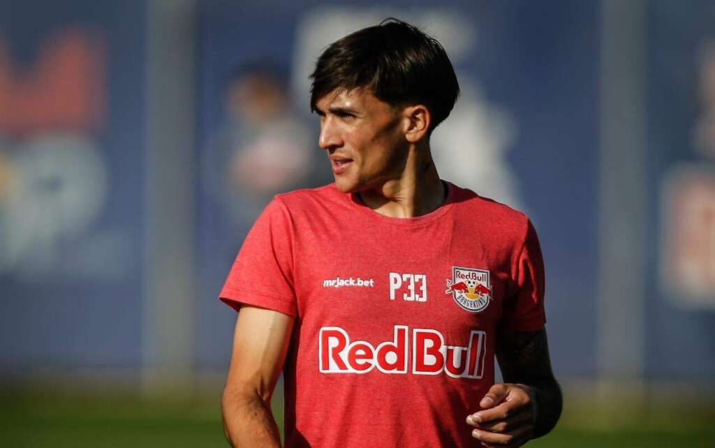 Santos acerta com meia-atacante Laquintana, reserva do Red Bull Bragantino, até o fim do ano (Foto: Ari Ferreira/Red Bull Bragantino)