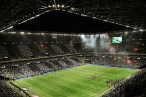 Atlético-MG intensifica recuperação do gramado da Arena MRV para 'decisão' contra o São Paulo