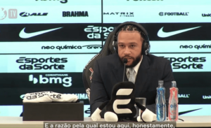 Apresentado no Corinthians, Memphis Depay fala sobre Brasil: 