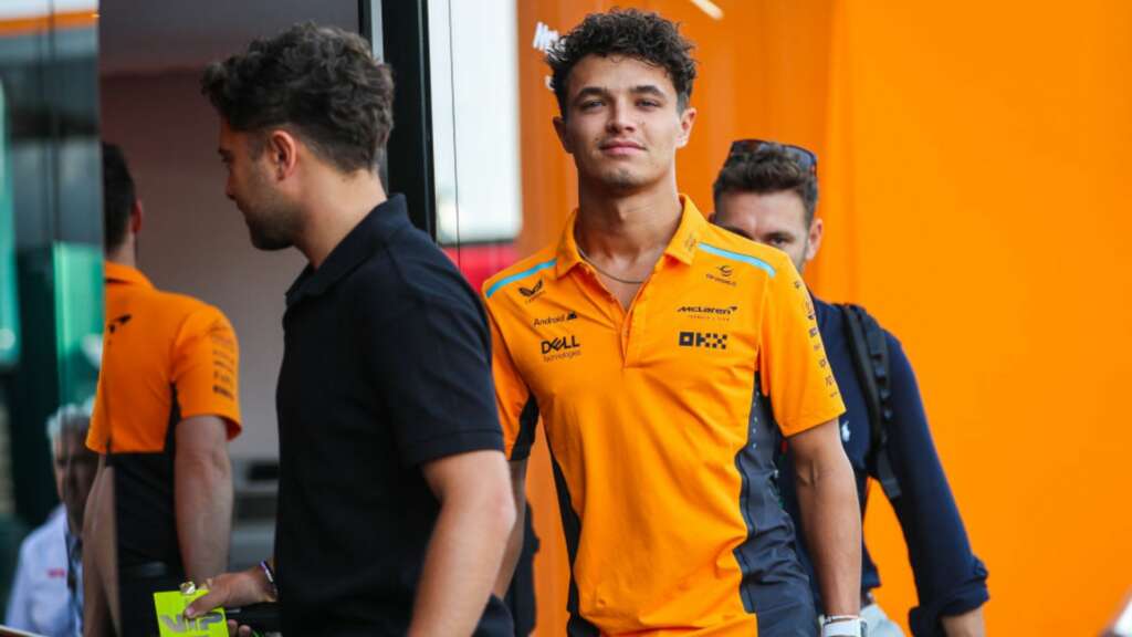 F1: Norris culpa ‘azar’ por queda no Q1, mas promete ‘brigar por um bom resultado’ no Azerbaijão