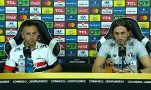 Zubeldía critica São Paulo e não se surpreende com domínio do Botafogo: 