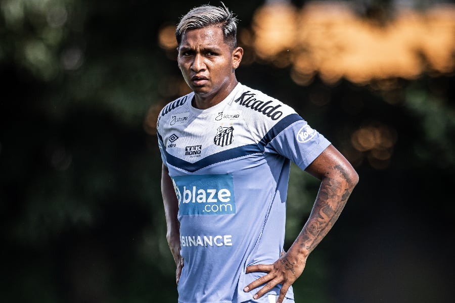 Atacante do Santos é detido na Colômbia após se envolver em acidente (Foto: Raul Baretta/ Santos FC)