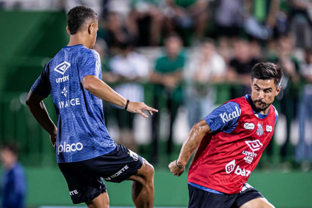 Santos treina em Chapecó e Fábio Carille conta com o retorno de reforços de olho no Ceará (Foto: Raul Baretta/ Santos FC)