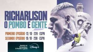 Documentário de Richarlison mostra superação da depressão: 'Pesquisava besteira de morte'