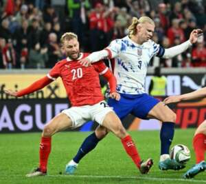 LIGA DAS NAÇÕES: Áustria anula Haaland e atropela a Noruega