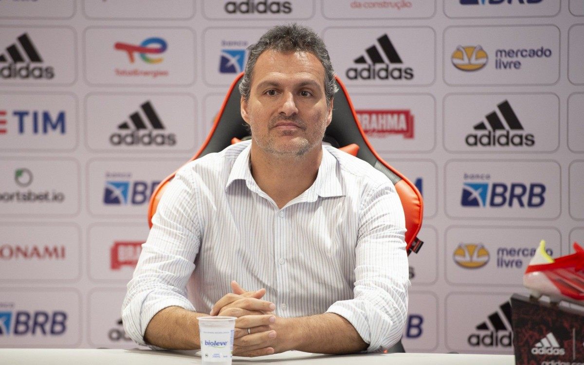 Bruno Spindel, dirigente do Flamengo