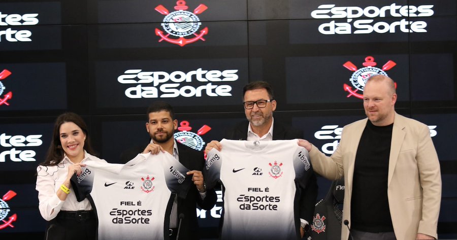 CBF envia novo ofício e diz que Corinthians poderá manter patrocínio de casa de apostas