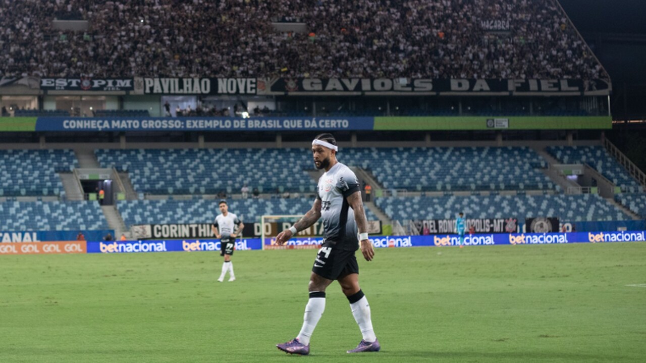 Corinthians se coloca em boa posicao contra o