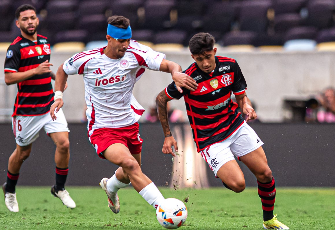 Guilherme em ação pelo Flamengo