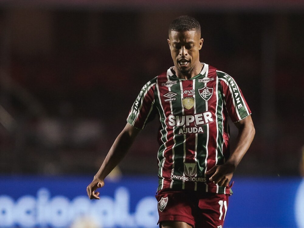 Keno durante partida do Fluminense