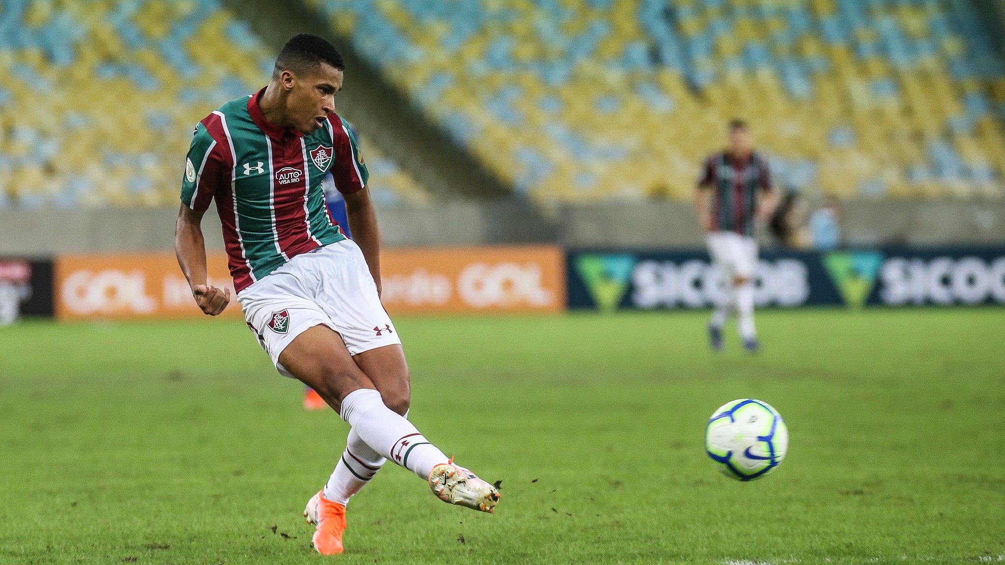 Marcos Paulo nos tempos de Fluminense