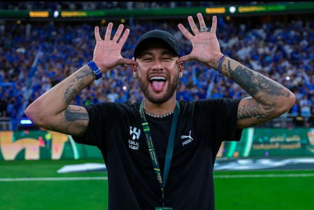 Um ano sem jogar, Neymar fica no Top 3 em lista de jogadores mais ricos de 2024