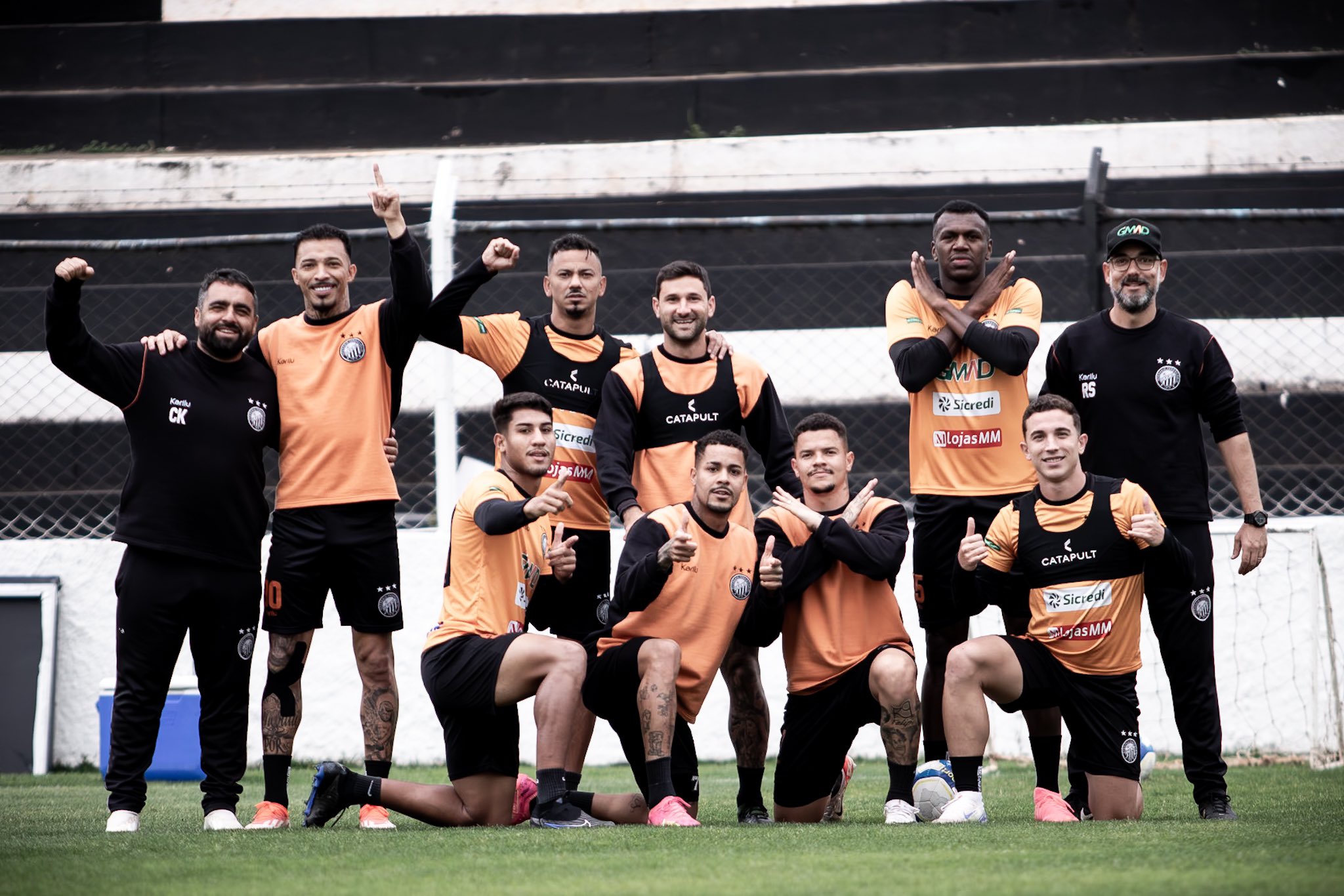 Operário-PR tem retornos importantes e pode ter força máxima para encarar Botafogo-SP na Série B