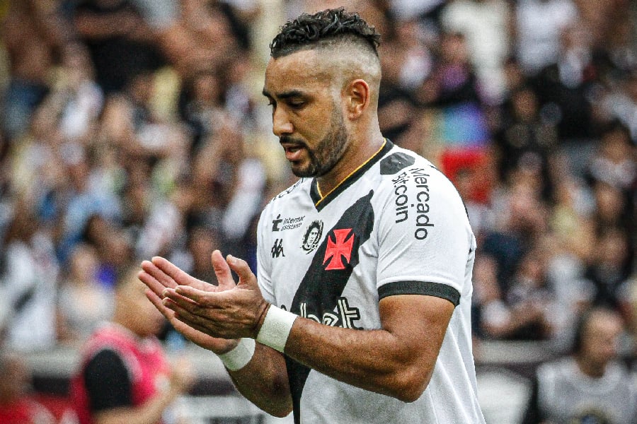 Payet durante partida do Vasco