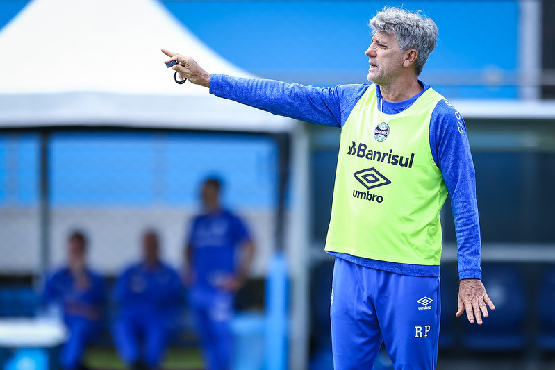 Renato Gaucho inicial preparacao do Gremio para o Gre nal