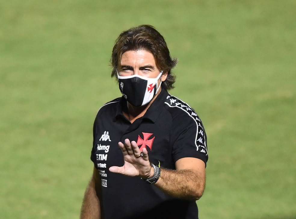 Ricardo Sá Pinto comandou o Vasco entre outubro e dezembro de 2020