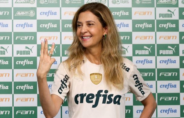 Leila Pereira é favorita na eleição do Palmeiras